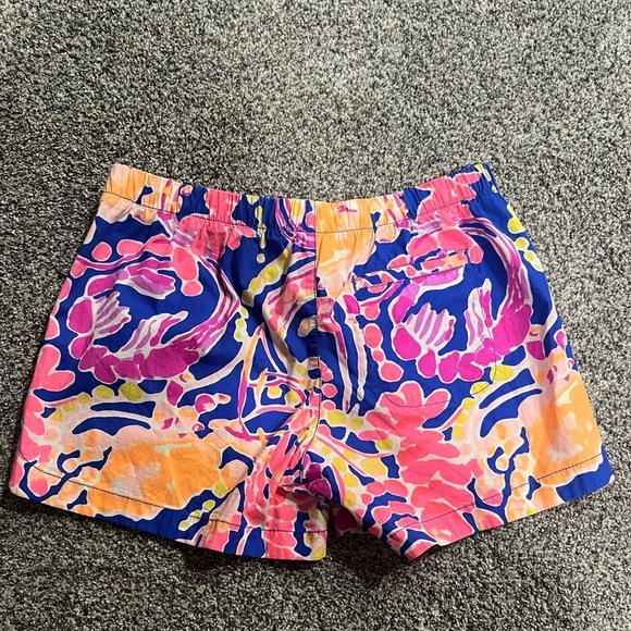 Lilly Pulitzer Ocean View Boardshort Brilliant Blue Catch and Release Size Small - Picture 3 of 5